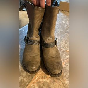 Frye boots worn a few times.